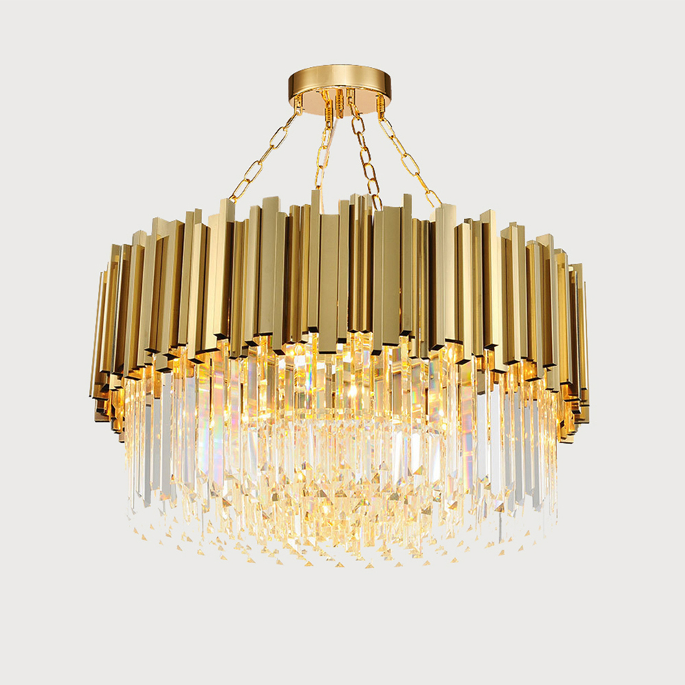 Люстра led Round Crystal Chandelier