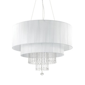 Подвесная люстра Ideal Lux Opera SP10 Bianco 165011