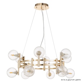 Подвесная люстра Crystal Lux LUXURY SP12 GOLD