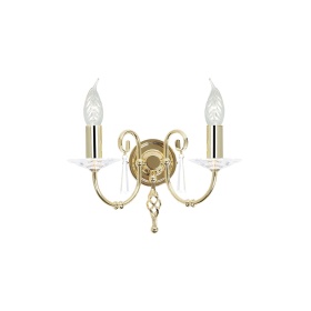 Бра Elstead Lighting Aegean AG2-POL-BRASS