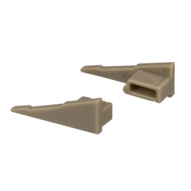 Комплект заглушек Arlight SL-MINI-SHELF-H8 OLIVE GREY 038810