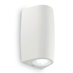 Уличный настенный светильник Ideal Lux Keope AP2 Small Bianco 147772