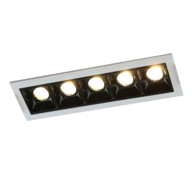 Встраиваемый светодиодный светильник Arte Lamp Grill A3153PL-5BK