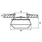 Встраиваемый светодиодный светильник Lightstar Orbe 051309