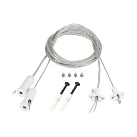 Подвес токопроводящий Arlight ARL-2x2m Set WHITE (Pad 15x2mm, 2x20AWG) 043324