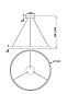 Подвесной светильник Maytoni Rim MOD058PL-L54B3K