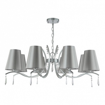 Подвесная люстра Crystal Lux Renata Renata SP8 Silver