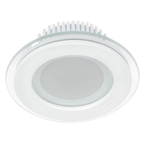 Встраиваемый светодиодный светильник Arlight LT-R96WH 6W Warm White 015575