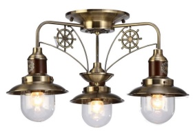 Потолочная люстра Arte Lamp Sailor A4524PL-3AB