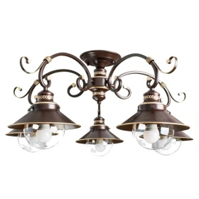 Потолочная люстра Arte Lamp 7 A4577PL-5CK