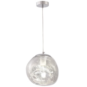 Подвесной светильник Crystal Lux MALAGA SP1 D200 CHROME