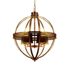 Подвесная люстра Delight Collection Residential KM0115P-4L brass