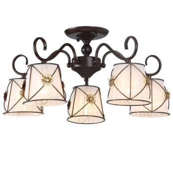 Потолочная люстра Arte Lamp 72 A5495PL-5BR