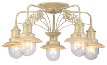 Потолочная люстра Arte Lamp Sailor A4524PL-5WG