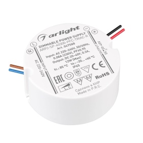 Блок питания Arlight ARPJ-SP-40300-PFC-TRIAC-R (12W, 20-40V, 300mA) 047588