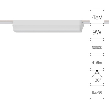 Трековый магнитный светильник Arte Lamp Rapid A1153PL-1WH