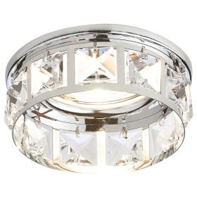 Встраиваемый светильник Ambrella Light Crystal K101 CL/CH