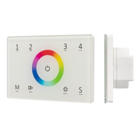 Панель Arlight Sens Smart-P83-RGB White (230V, 4 зоны, 2.4G) 028402