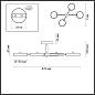 Люстра на штанге Lumion Mika 5659/72CL