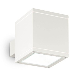 Уличный настенный светильник Ideal Lux Snif Square AP1 Bianco 144276