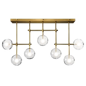 Потолочный светильник Delight Collection Globe Mobile KG0835P-7A brass