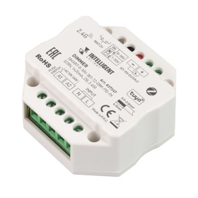 Диммер Arlight SMART-0-10V-301-72-DIM-PD-IN (230V, 1x20mA, ZB, 2.4G) 037347