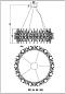 Подвесная люстра Wertmark Floriane WE119.28.303