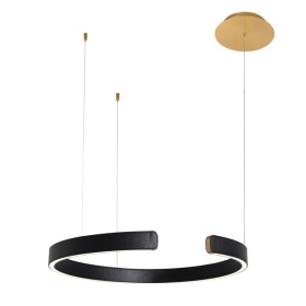 Подвесной светодиодный светильник Loft IT Ring 10025/600 Black