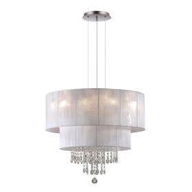 Подвесная люстра Ideal Lux Opera SP6 Bianco 068299