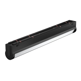 Трековый магнитный светильник Arlight MAG-VIBE-FLAT-TURN-L305-12W Day4000 (BK, 110 deg, 48V) 044442