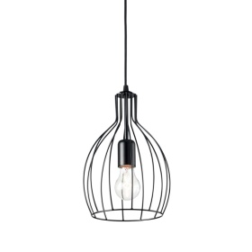 Подвесной светильник Ideal Lux Ampolla-2 SP1 Nero 148151