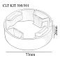 Переходник Crystal Lux CLT Kit 500/501