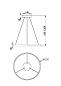 Подвесной светильник Maytoni Rim MOD058PL-L32BS3K