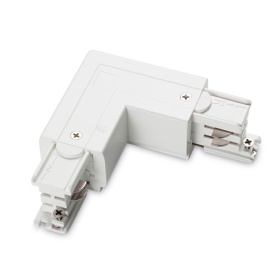 Коннектор L-образный левый Ideal Lux Link Trimless L-Connector Left White 169705