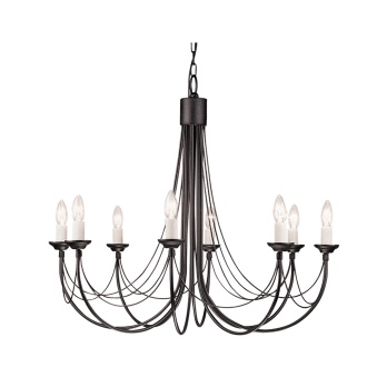 Подвесная люстра Elstead Lighting CB8-BLACK