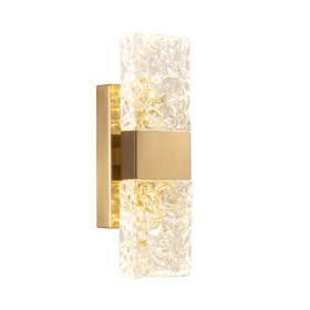 Настенный светильник Delight Wall lamp 88068W gold/clear