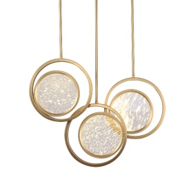 Подвесной светильник Delight Moon Light MD8700-3A brushed gold