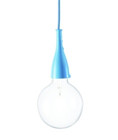 Подвесной светильник Ideal Lux Minimal SP1 Azzurro 063614