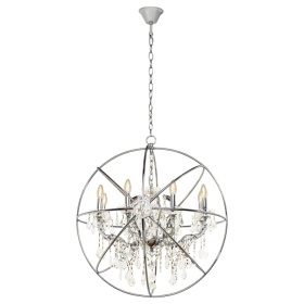 Подвесная люстра LOFT IT Foucaults orb crystal Loft1896/8