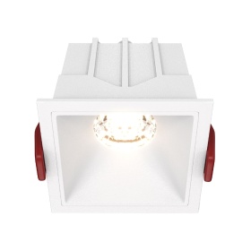 Встраиваемый светильник Maytoni Technical Alfa LED DL043-01-10W3K-SQ-W