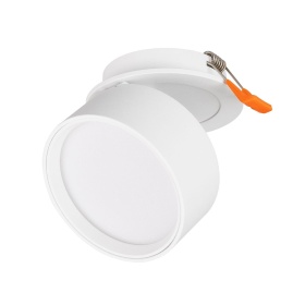 Встраиваемый спот Arlight LGD-POT-BUILT-R85-12W Warm3000 (WH, 100 deg, 230V) 045780