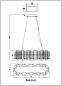 Подвесная люстра Wertmark Nelly WE158.24.323