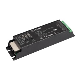 Декодер Arlight SMART-DMX512-305-63-RDM-SUF Black (12-48V, 5x4A, RJ-45) (IARL, IP20 Металл, 5 лет) 036245